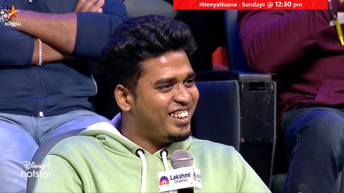 நீங்க ரொம்ப அதிர்ஷ்டசாலி தம்பி.. 😂 நீயா நானா - இன்று மதியம் 12:30 மணிக்கு நம்ம விஜய் டிவில..#NeeyaNaana #VijayTelevision