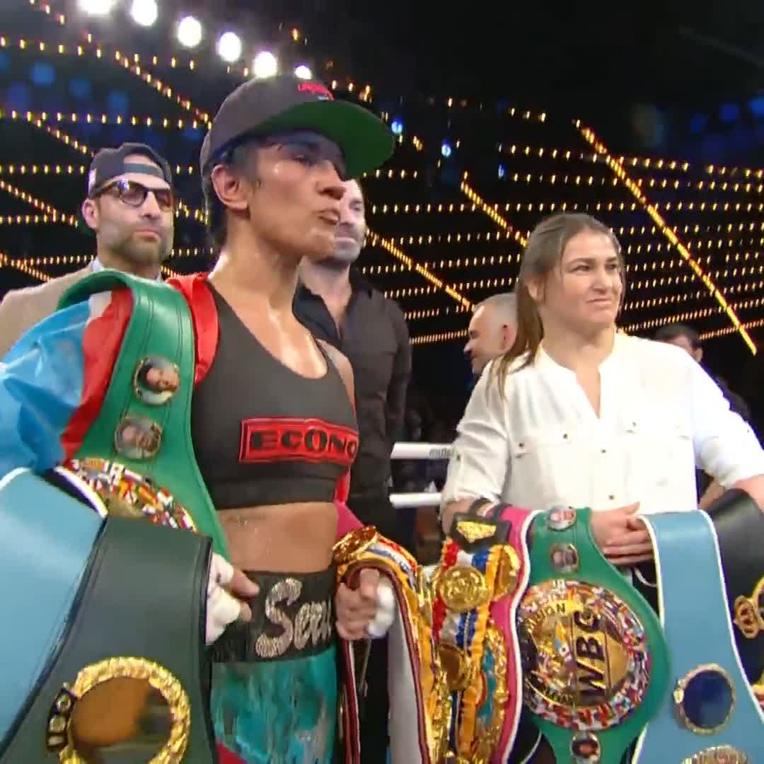 FACE OFF 👀 Katie Taylor vs Amanda Serrano 🔥🔥 #TaylorSerrano2 | May 20 🇮🇪
