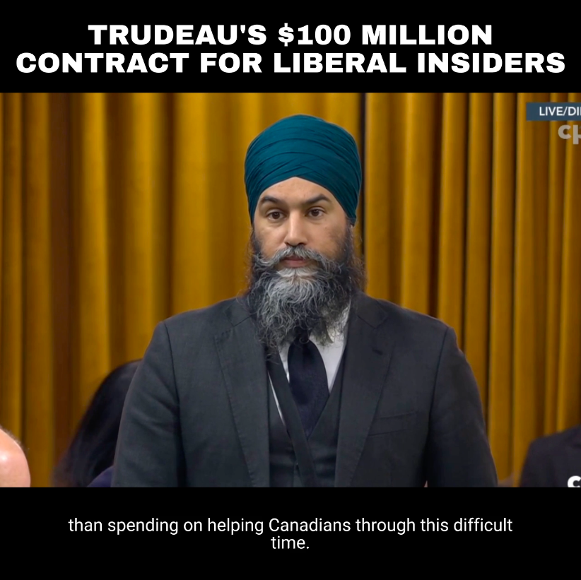 Justin Trudeau & his Liberal government spent $100 million on consultants but refuse to deliver on his promise to hire 7,100 nurses to help address staffing shortages. We have to stop this cycle — where Liberals/Conservatives funnel contract after contract to their rich friends.