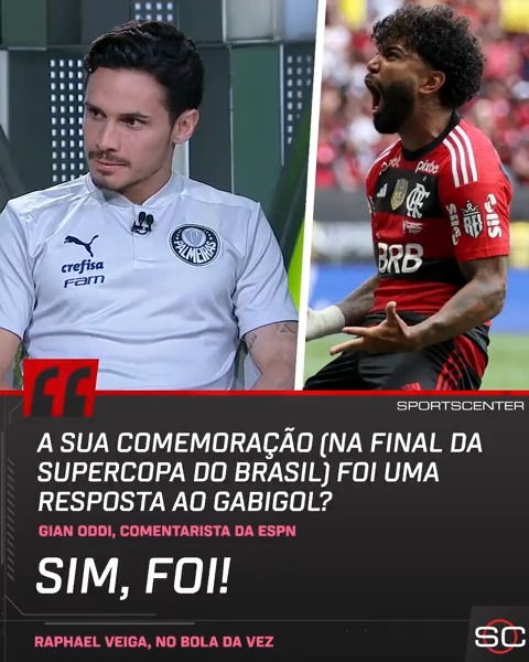 Respondeu na mesma moeda! Você é a favor de provocações nas comemorações de gol? #FutebolNaESPN