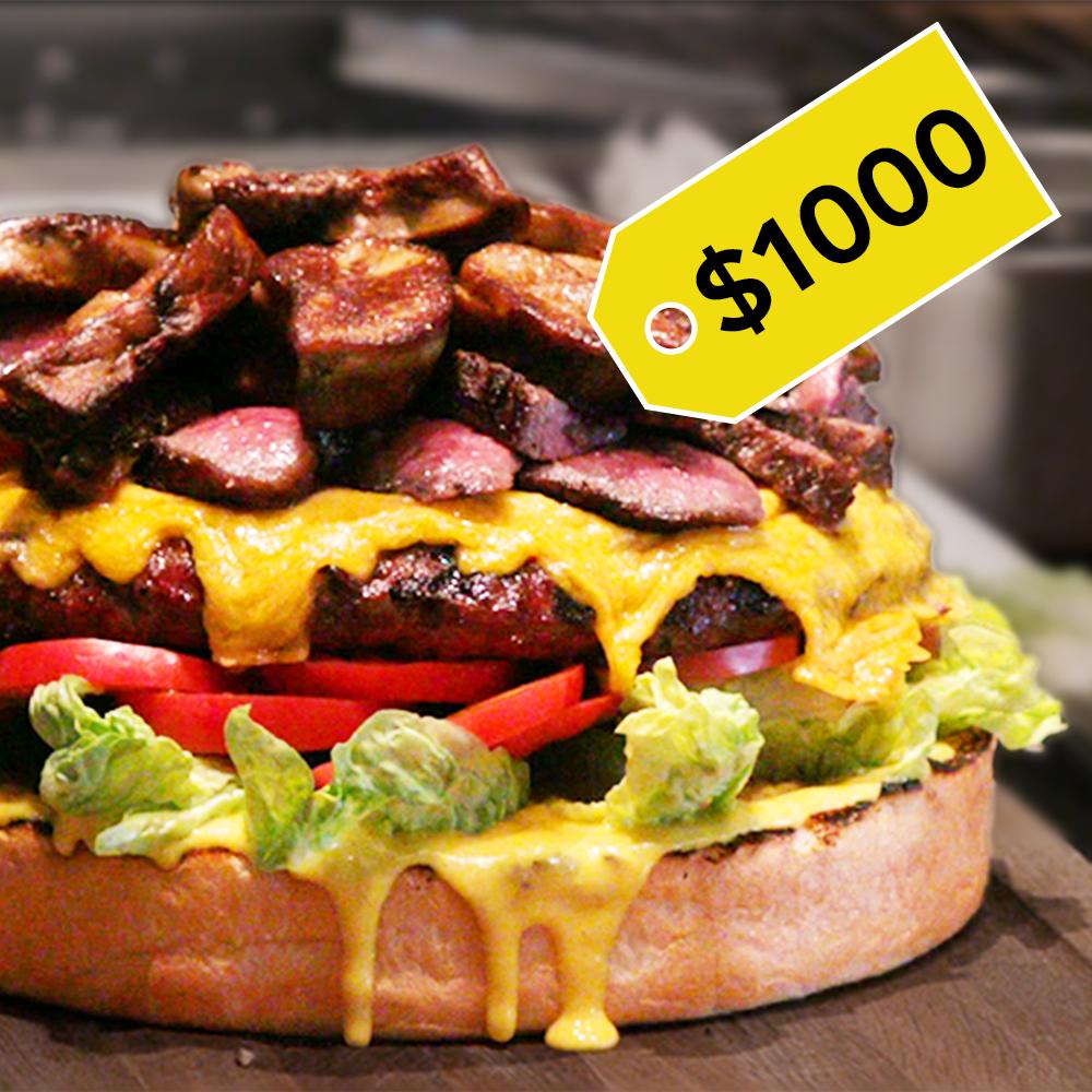 Is this $1,000 burger worth the cost?