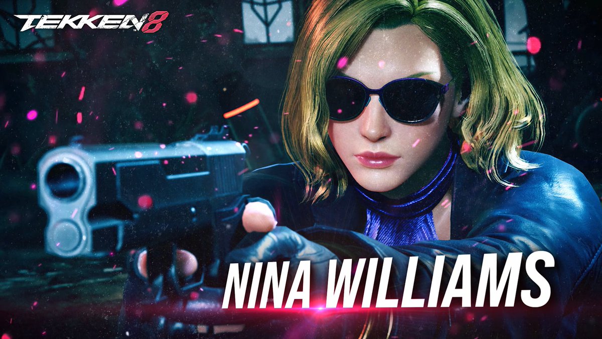 Target located. Nina Williams is back in business for #TEKKEN8!