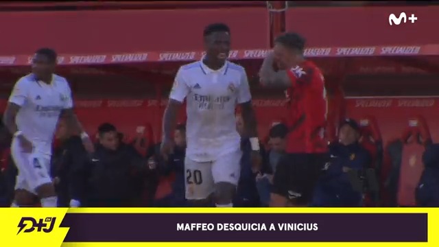 Los gestos de Maffeo a Vinicius. #DeportePlus