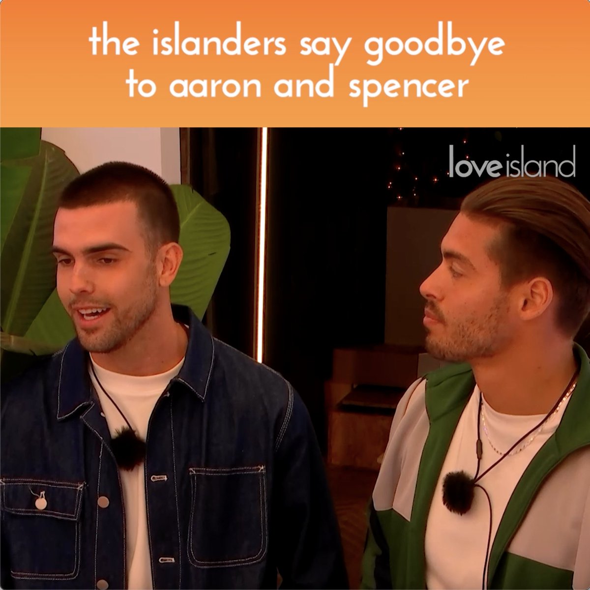 A sad farewell to Spencer and Aaron 💔 #LoveIsland