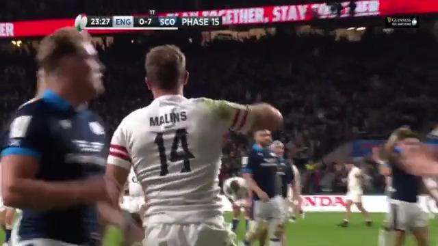 Nominees for Try of the Round: 🇮🇹 CAPUOZZO 🏴󠁧󠁢󠁳󠁣󠁴󠁿 VAN DER MERWE 🏴󠁧󠁢󠁥󠁮󠁧󠁿 MALINS ☘️ LOWE VOTE 🗳