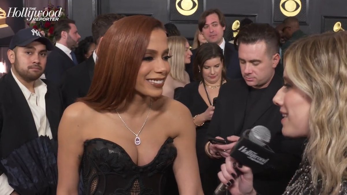 .Anitta shares who she’s been listening to on repeat at the #Grammys