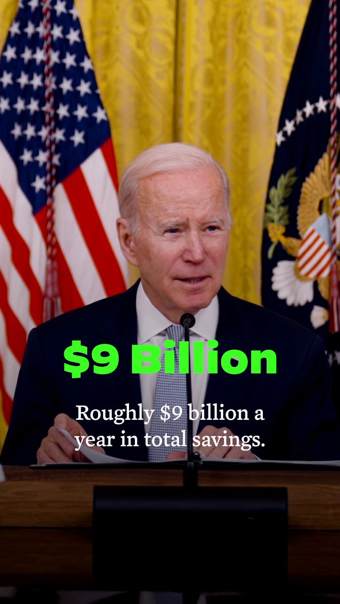 The Biden-Harris Administration is working to cut credit card late fees from $31 to $8 – which would save millions of Americans as much as $9 billion a year.
