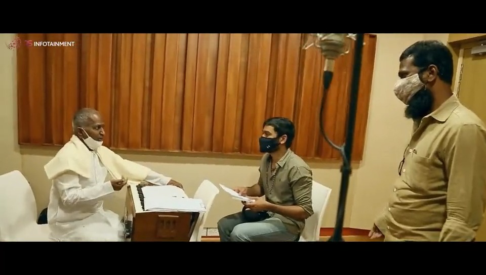 The first single #Onnodanadandhaa from #Viduthalai part 1 releasing on Feb8th 🎼 Ilaiyaraaja 🎤Dhanush & #AnanyaBhat ✒️ #Suga Promo from the recording session #Vetrimaaran VijaySethupathi Actor Soori RS Infotainment Sony Music South India Red Giant Movies