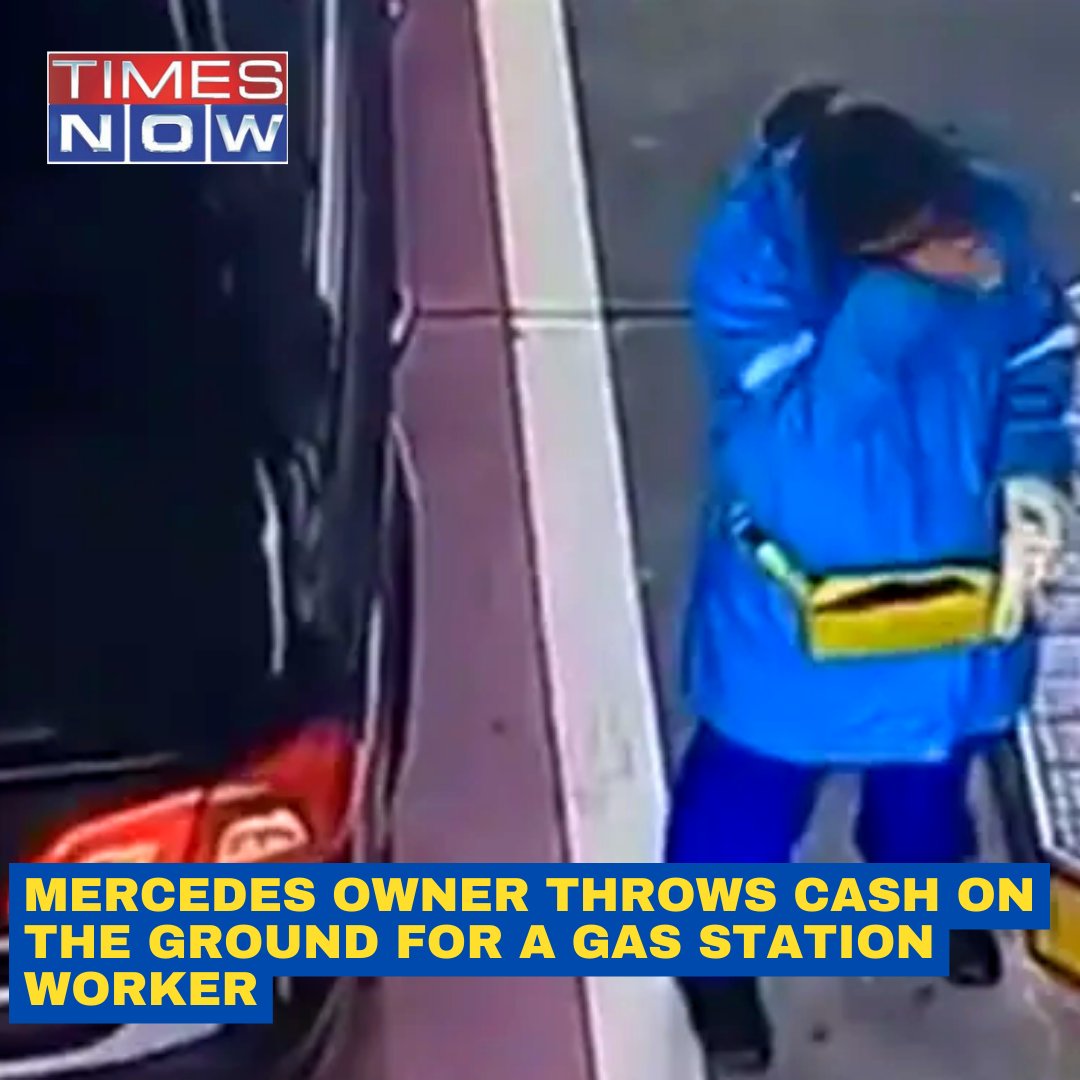 Watch! Female Gas Station Worker Breaks Down After Driver Throws Cash On Ground. #TNShorts