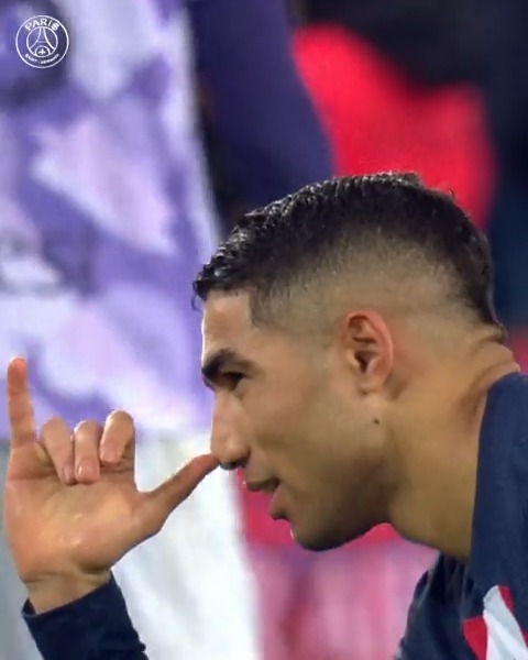 𝗕𝗢𝗢𝗠‼️ 💥 Achraf Hakimi #PSGTFC