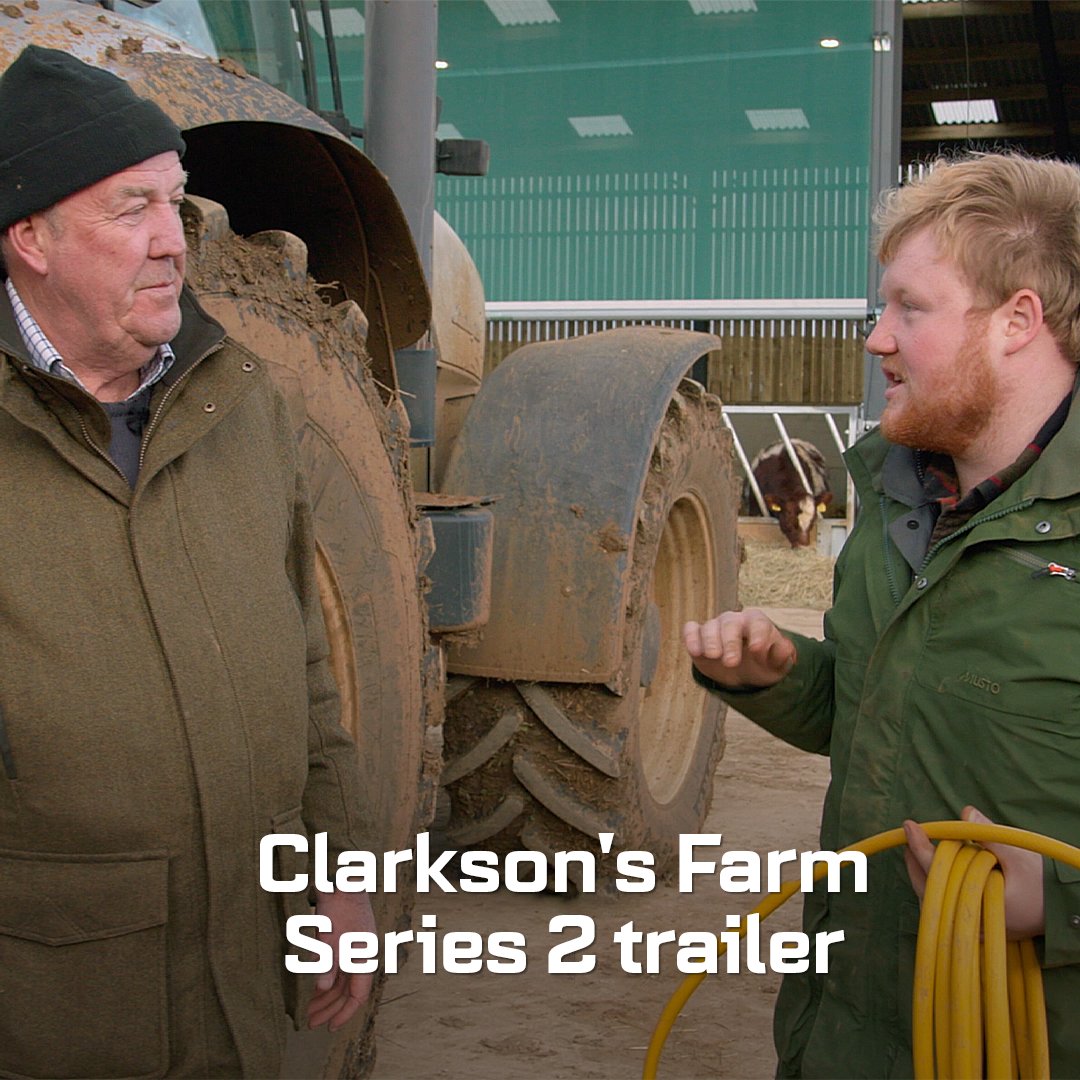 Ready for another series of #ClarksonsFarm? Series 2, 10th February 🐄