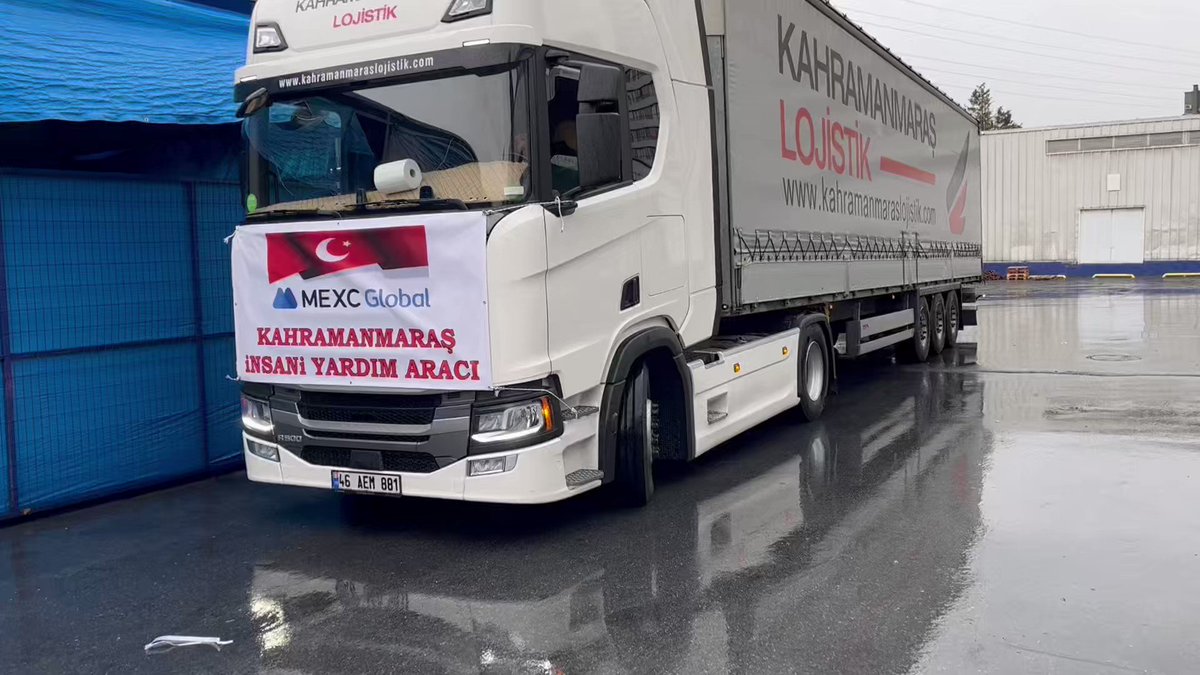 Gıda, içecek, temizlik, temel ihtiyaç ve barınma malzemeleri içeren #MEXC İnsani Yardım tırımız #deprem’den zarar gören ihtiyaç sahiplerine ulaşmak üzere yola çıktı. Desteklerini eksik etmeyen herkese teşekkür eder, tüm halkımıza başsağlığı, yaralılara acil şifalar dileriz.