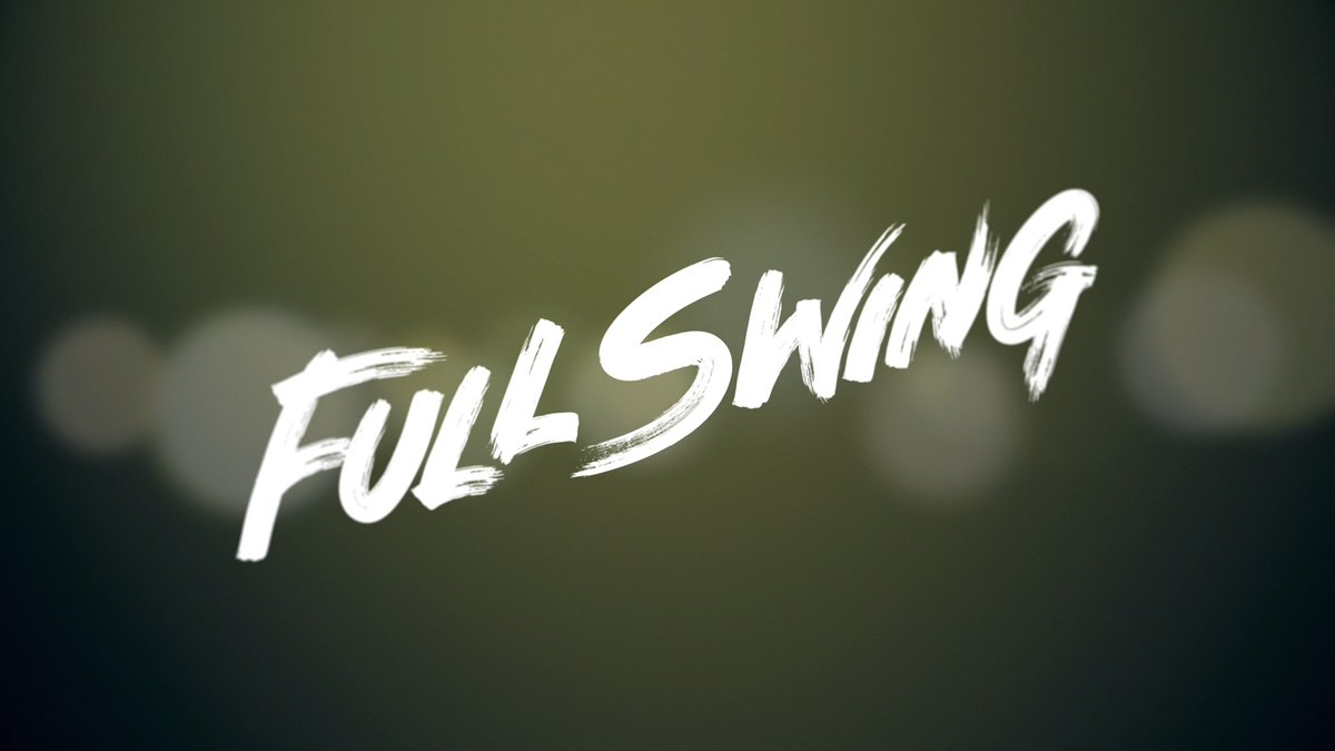 If you weren't already excited about "Full Swing" dropping next week, this should do it... 🍿