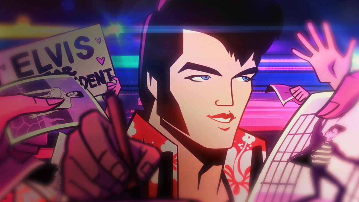 Elvis Presley always dreamed of being a superhero — now, Priscilla Presley is making his dream a reality! Matthew Matthew McConaughey stars in Agent Elvis, a new animated series created by Priscilla Presley and John Eddie. Premieres March 2023.