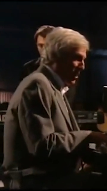 Elvis Costello and I performing "Toledo" in 1998 at Sessions at West 54th #elviscostello #burtbacharach #toledo #music