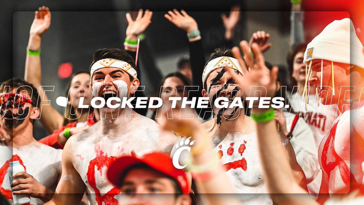 Got what we needed and now we want more. #Bearcats | #TheMovement
