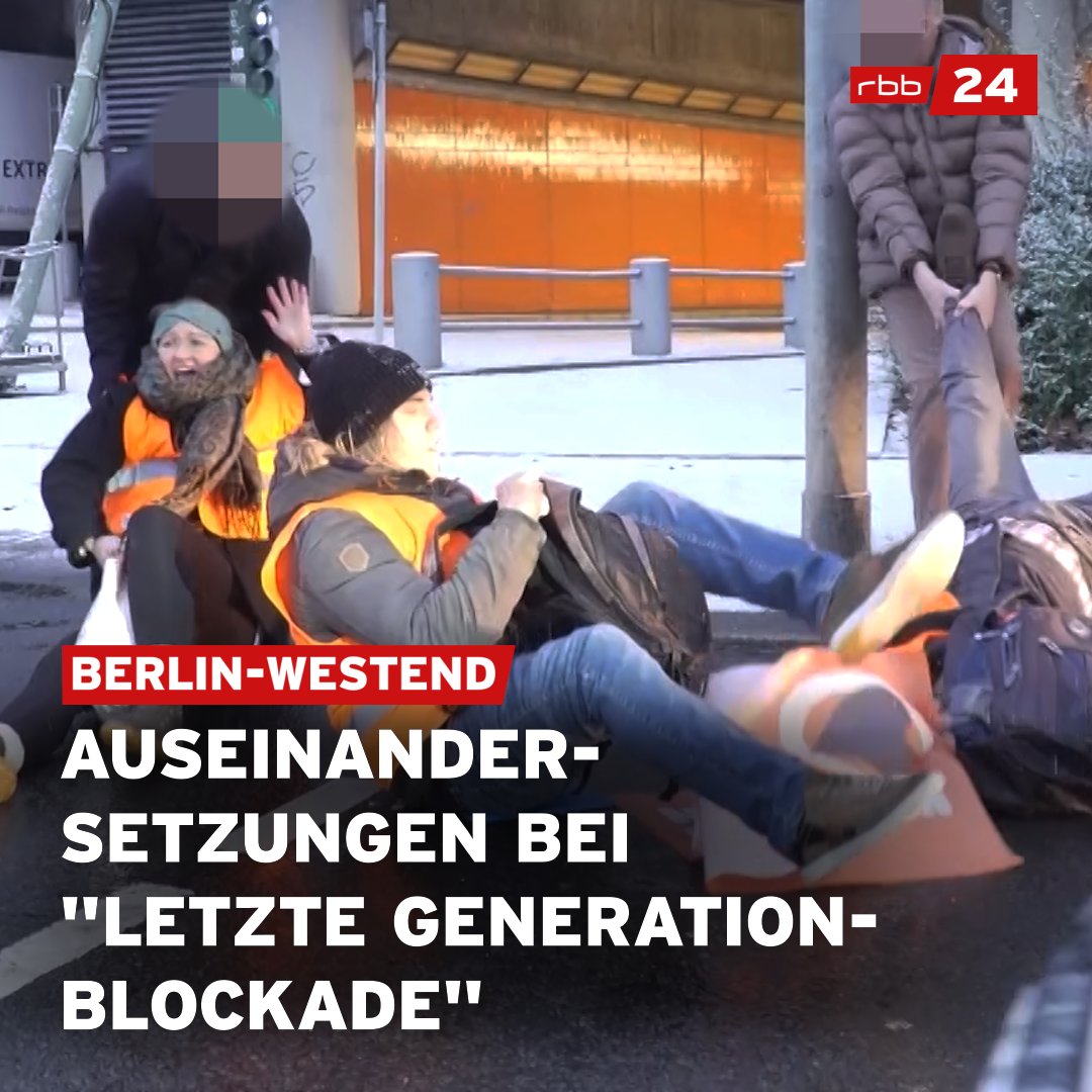 Bei einer Straßenblockade der “Letzten Generation” kam es am Montagmorgen teils zu massiven Handgreiflichkeiten durch im #Stau stehende Autofahrer:innen. Dabei wurde auch der Fuß eines #Aktivisten von einem #Auto überrollt. #LetzteGeneration #Berlin #Blockade