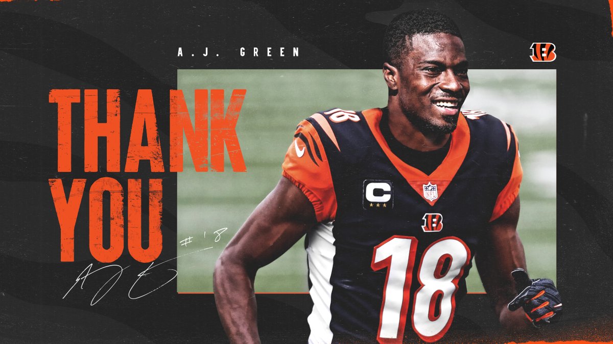 Hell of a career, A.J. Green 🐅