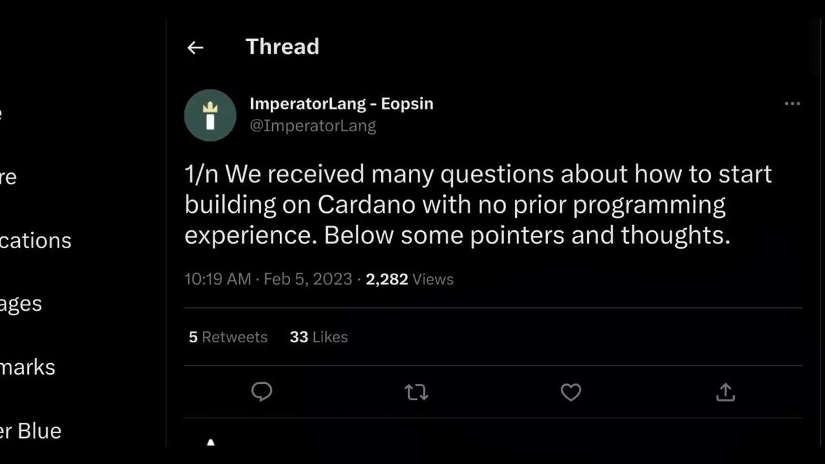 Ya boy learned y'all can #Python on #Cardano now Charles Hoskinson #ADA