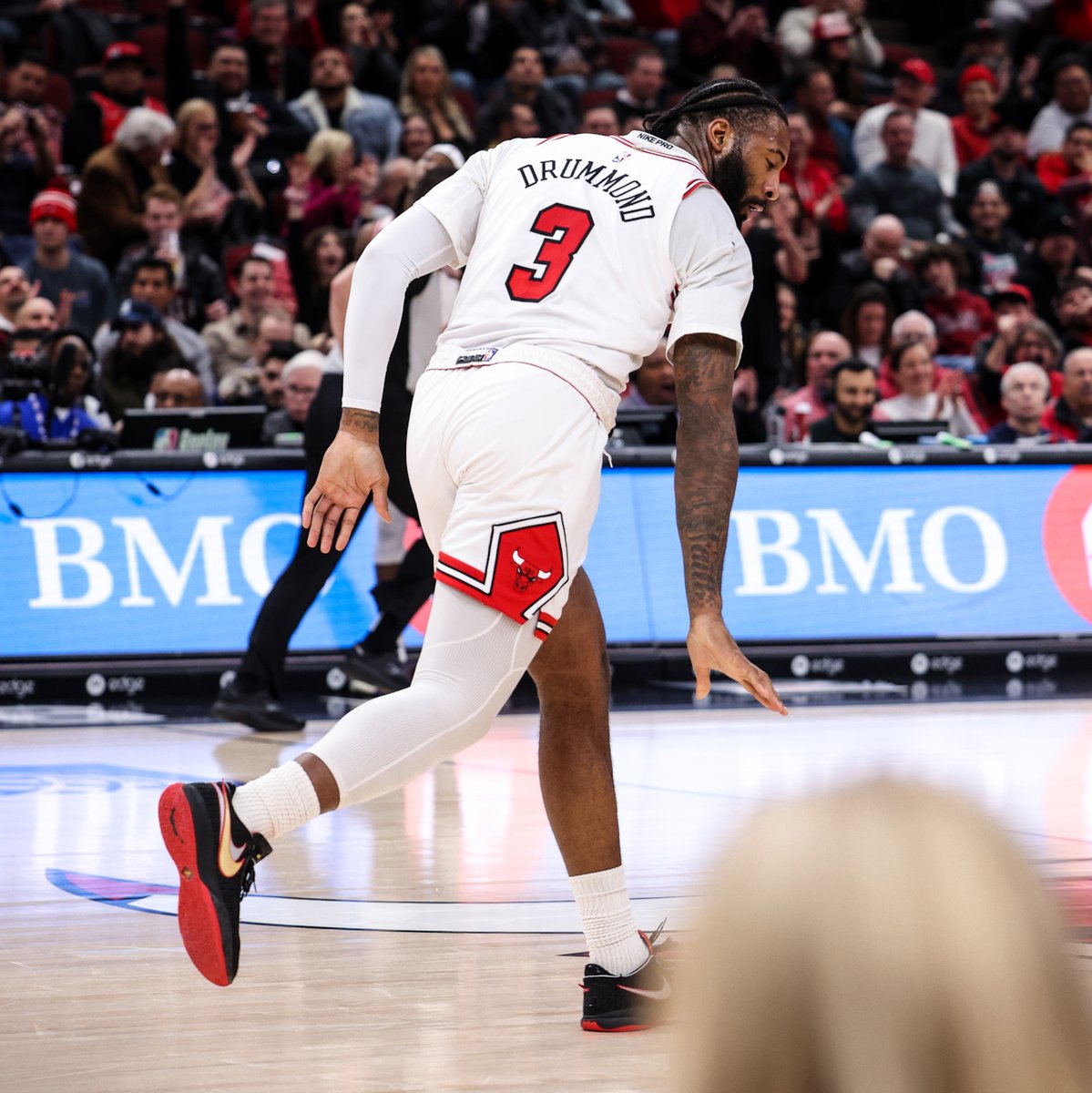 Andre Drummond went OFF. 21 points | 9-9 FG | 15 rebounds | 3 steals
