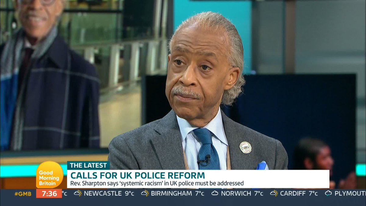 'She became a symbol, not of her own making.' American civil rights leader Rev. Al Sharpton reacts to Prince Harry and Meghan's allegations about what they faced during their time in the UK. He adds that Harry and Meghan in 'many ways exposed what was already there.'