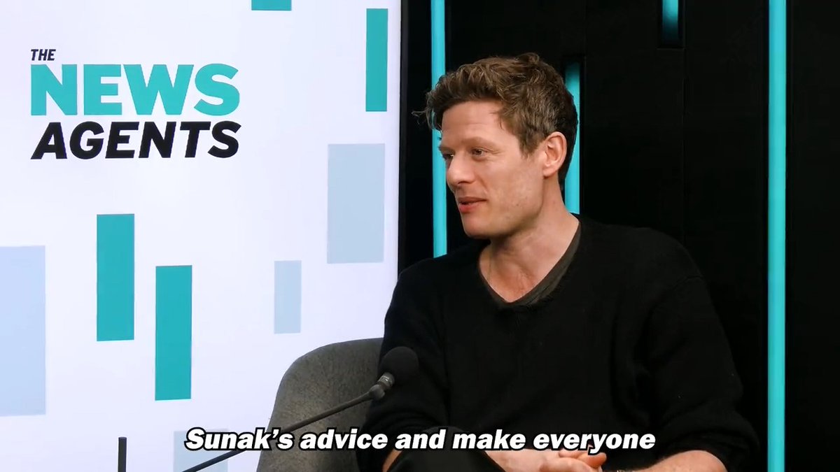James Norton on becoming an actor: “First of all, you don’t take Rishi Sunak’s advice and make everyone take maths up to A-level.”