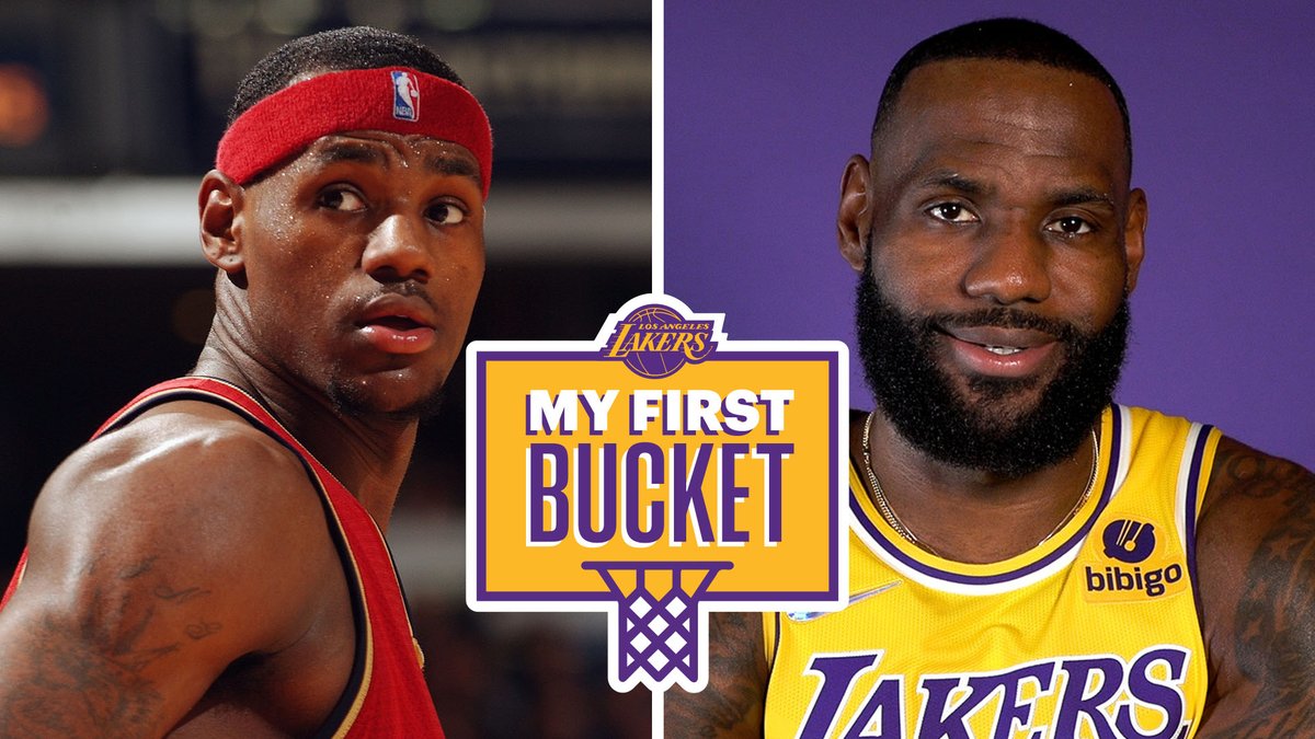 Before 38,352 points, he had two. LeBron James reflects on his first bucket in the league