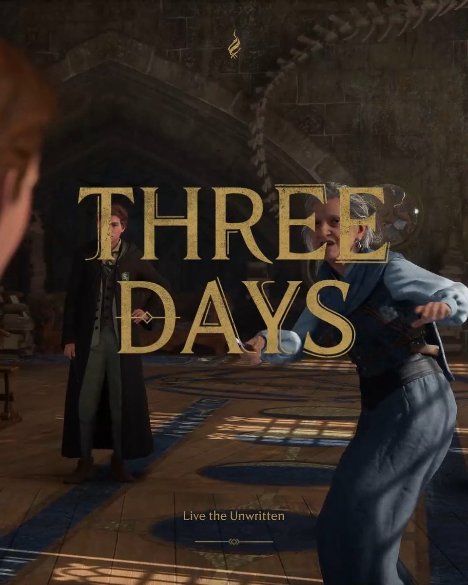 Just three more days until the Global Launch of #HogwartsLegacy.