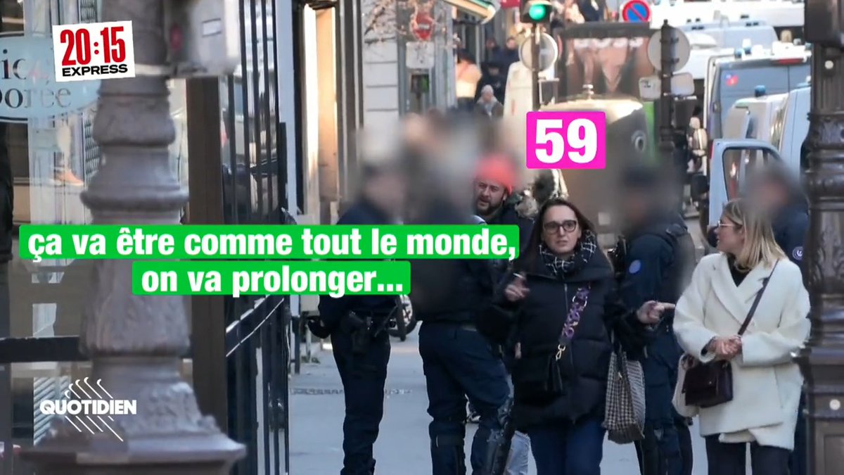 Ils occupent des emplois pénibles, dangereux, mal payés et reconnus. Ils sont de TOUTES les manifs. On a parlé retraites avec la police 👮 #Quotidien