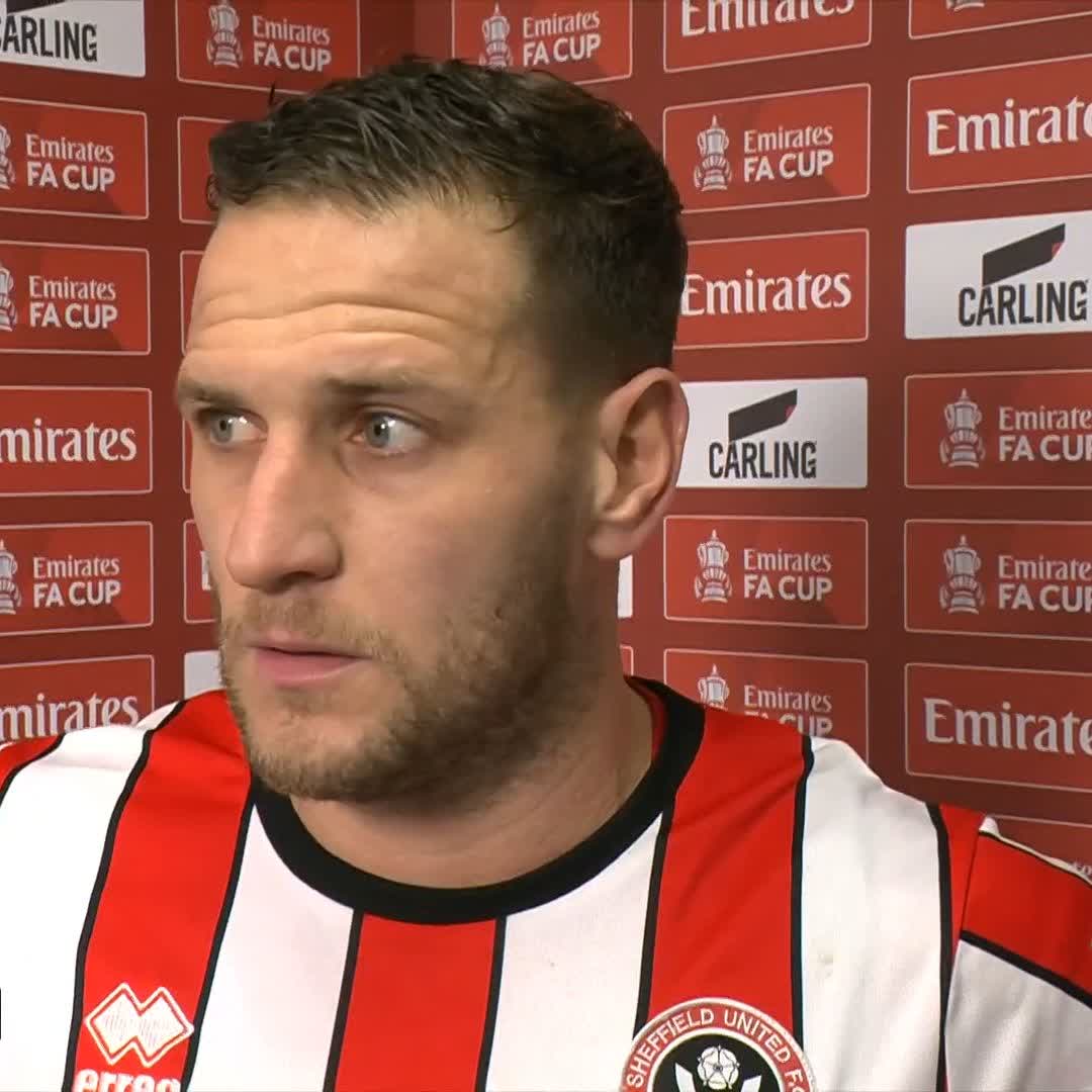 🗣 "I think they've been disrespectful with a few things before the game, thinking they were already through. I'm glad we've beaten them." You do not want to miss this post-match interview with Billy Sharp 😲 Sheffield United | Emirates FA Cup