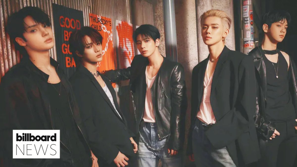 .TXT OFFICIAL tops this week's #HotTrendingSongs Powered by Twitter chart. #BillboardNews
