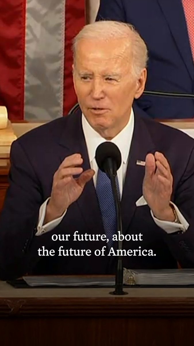 We must be the nation we’ve always been at our best. Optimistic. Hopeful. Forward-looking. It’s time to finish the job.