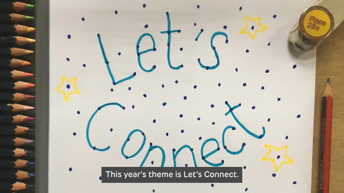 It's day three of #ChildrensMentalHealthWeek. 💛 All week, we're encouraging children (and adults) to connect with others in healthy, rewarding and meaningful ways. Watch our theme video to learn more. 👇