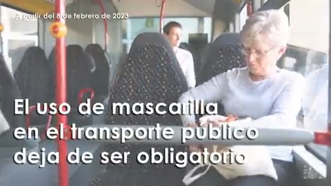 Ya no es obligatoria la mascarilla en el transporte público. Continuará siendo obligatoria en: 😷Centros sanitarios, farmacias y centros sociosanitarios para trabajadores y visitantes. Toda la información en BOE⤵️