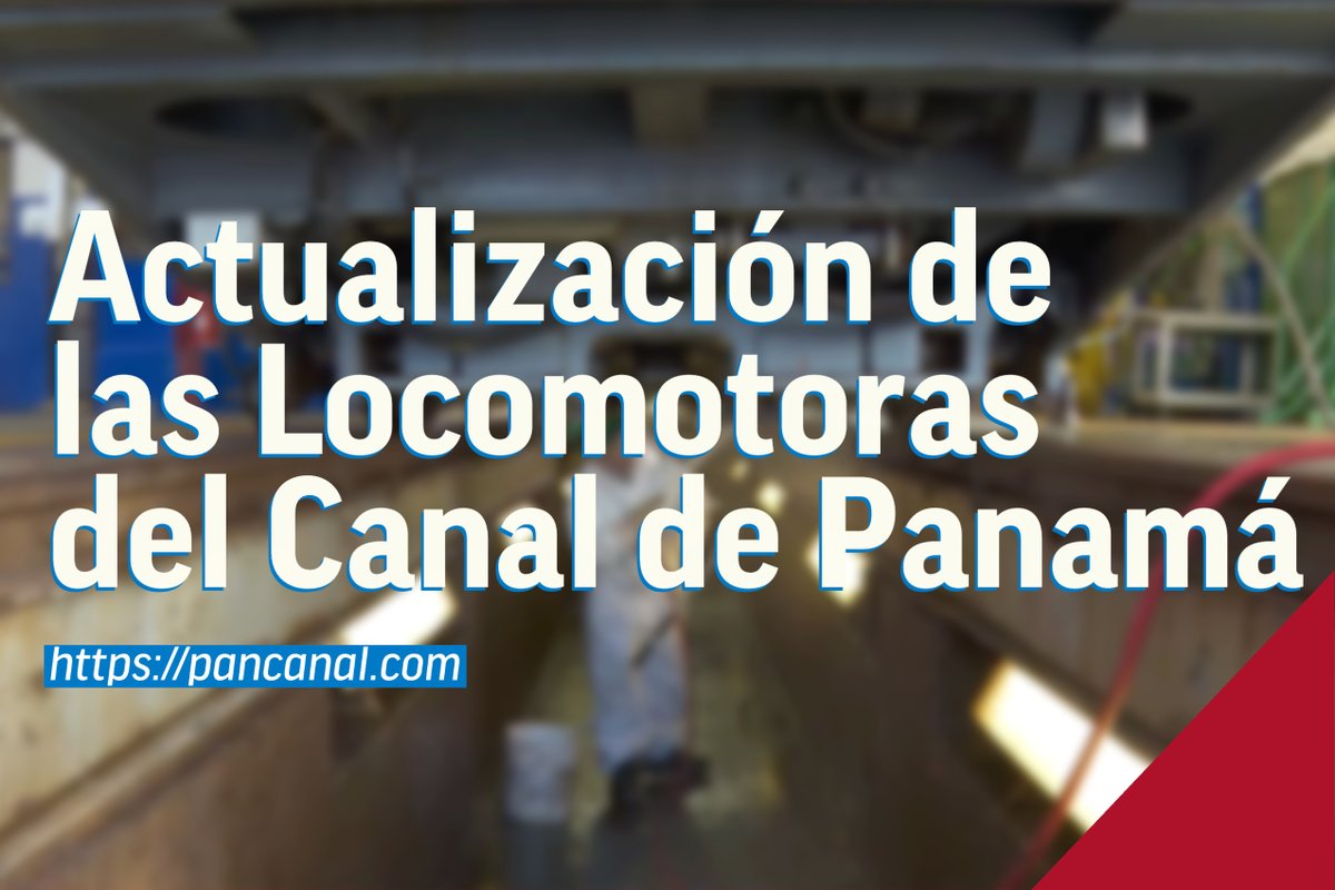 Las locomotoras asisten a los barcos en el tránsito por las esclusas Panamax (Miraflores, Gatún y Pedro Miguel). Conoce detalles de la actualización de estos equipos aquí.