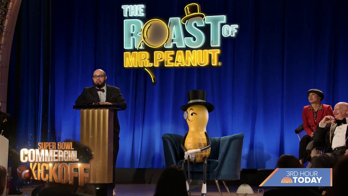 Planters is roasting Mr. Peanut on their #SuperBowl commercial!
