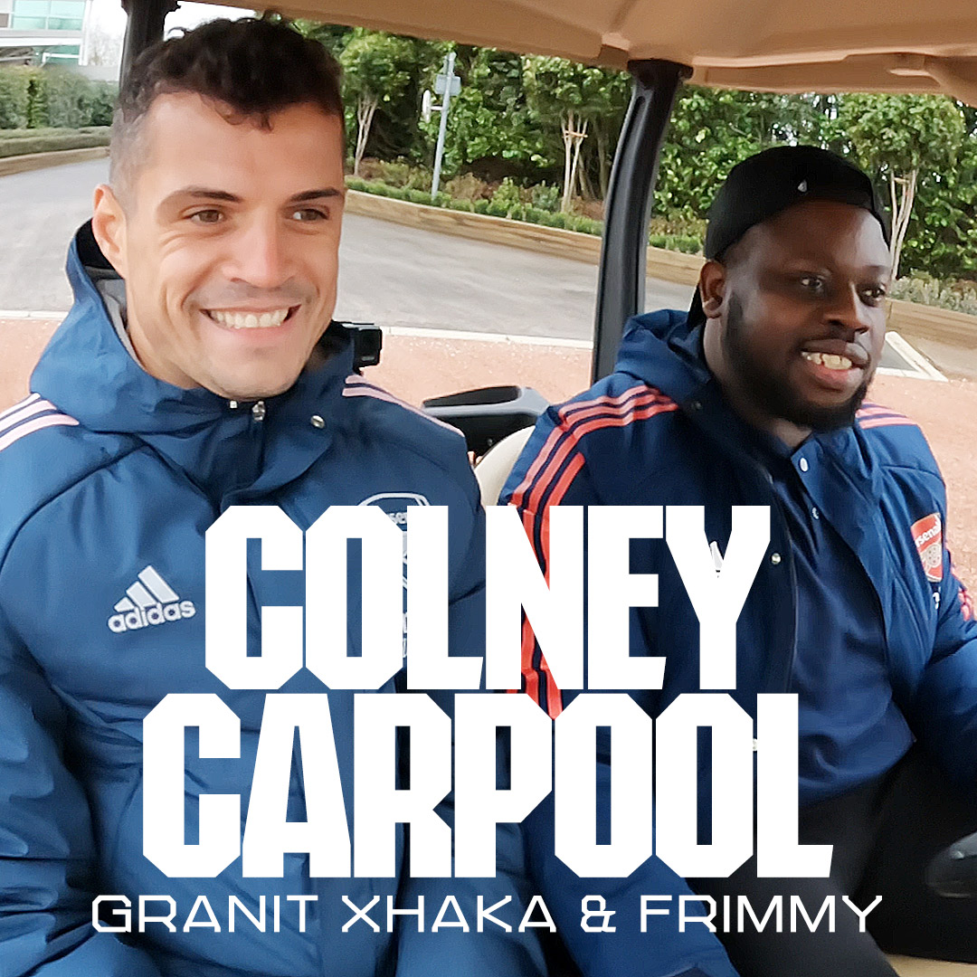 🎓 Favourite school subject 🏃 A typical day at London Colney 👔 The type of manager he would be 🚗 Our latest Colney Carpool is a Granit Xhaka special 🤩