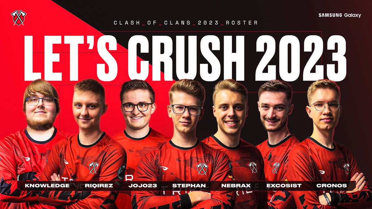 Time to crush 2023. 💥 TRB Riqirez TRB Nebrax TRB Cronos Excosist @jojo23_coc TRB Stephan TRB Kn0wLedge #FEARTHETRIBE