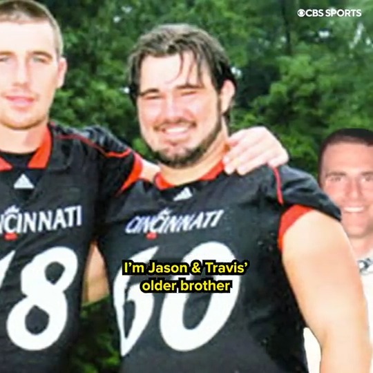 "What's it like being the third Kelce brother? I'm not gonna lie, it's rough sometimes." - Shawn Kelce
