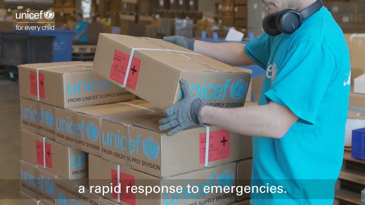 Thousands of people - including children - are at risk after powerful earthquakes hit Syria and Türkiye this week, destroying homes and critical infrastructure. UNICEF is working with partners in both countries to provide children with life-saving supplies. UNICEF Supply
