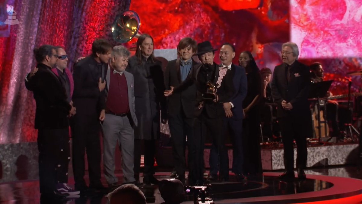 Congrats to Masa_Takumi, Best Global Music Album winner! ✨ If you missed the #GRAMMYPremiere Ceremony, watch it now: #GRAMMYs