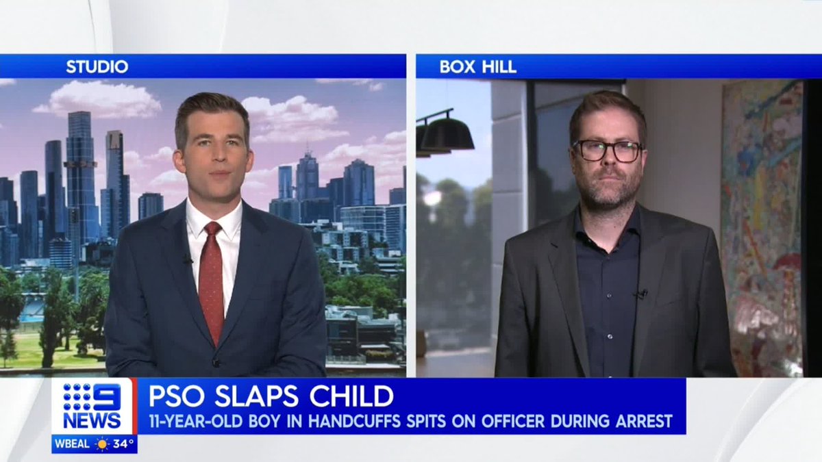 Footage of a PSO slapping an 11-year-old boy after he spat on her has alarmed police accountability lawyers. Lawyer Jeremy King says 11-year-olds should not be treated as criminals, arguing the PSO’s actions are “difficult to justify under those circumstances”. #9News