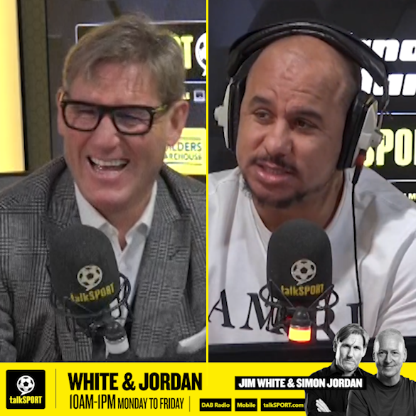 🤦‍♂️ “The problem with that story is the facts.” ❌ “The last person I’d want lunch with is that Alice band-wearing nitwit!” 🟡 “It’s Gabby… and we all know that Gabby Agbonlahor goes 2+2 = Yellow!” Simon debunks Gabby’s story that Simon was snubbed by Grealish in Ibiza 👀😂