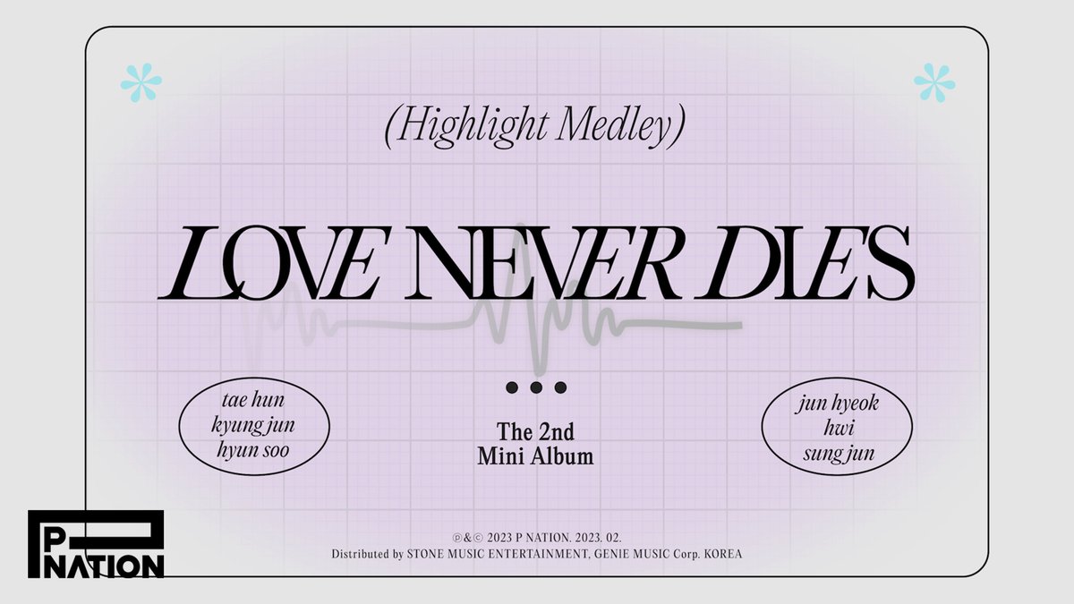 [TNX] TNX The 2nd Mini Album [Love Never Dies] Highlight Medley 🔗 TNX The 2nd Mini Album [Love Never Dies] 2023. 02. 15 6PM KST TNX Official from P NATION #TNX #LoveNeverDies #LoveOrDie #230215_6pmKST #피네이션 #PNATION