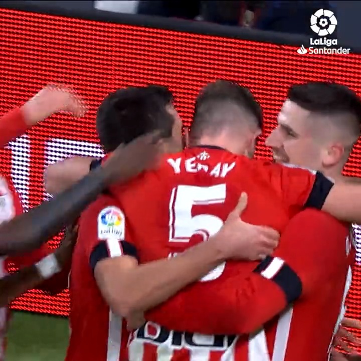 Si parpadeas, te lo pierdes. ⏩ ❤ Yeray, ¡de cabeza al gol! 🦁 Athletic Club #LaLigaSantander | #LaLigaHighlights #LaLigaConTurquíaSiria