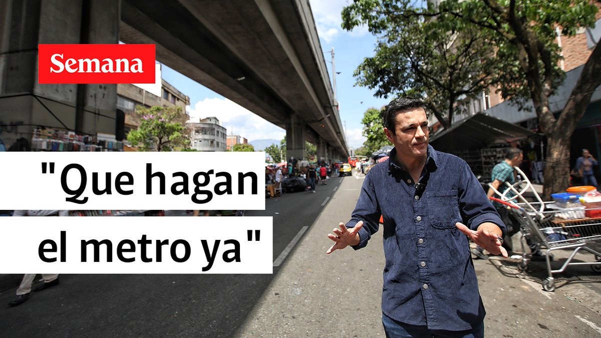 Juan Diego Alvira viajó en el Metro elevado de Medellín, el único que tiene Colombia. Se dio cuenta que son más las bondades que los defectos y pidió a los políticos que de una vez por todas construyan el Metro de Bogotá.