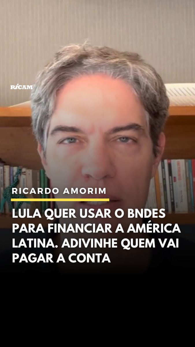 A ideia de Lula de usar o BNDES para financiar países menores não para de pé. Dentre outros fatores, há também um histórico de não pagamento das obrigações desses países com o Brasil. Por que dessa vez, seria diferente? Nós não podemos ter de pagar mais essa conta. #economia