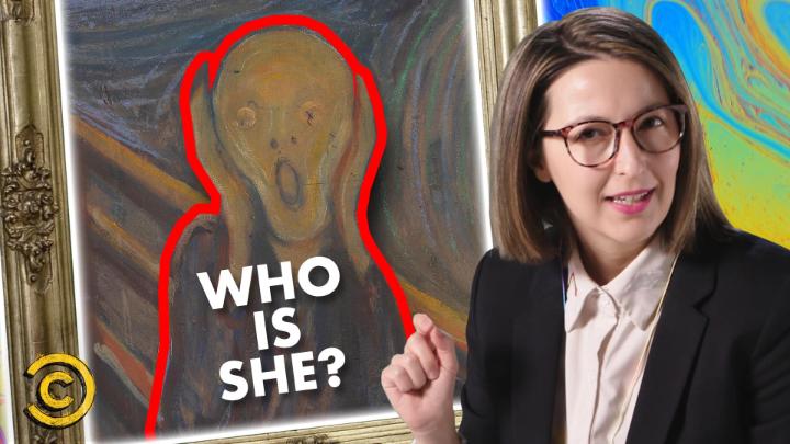 Cover your ears. natashavaynblat dives inside Edvard Munch's The Scream. Hanna Dickinson