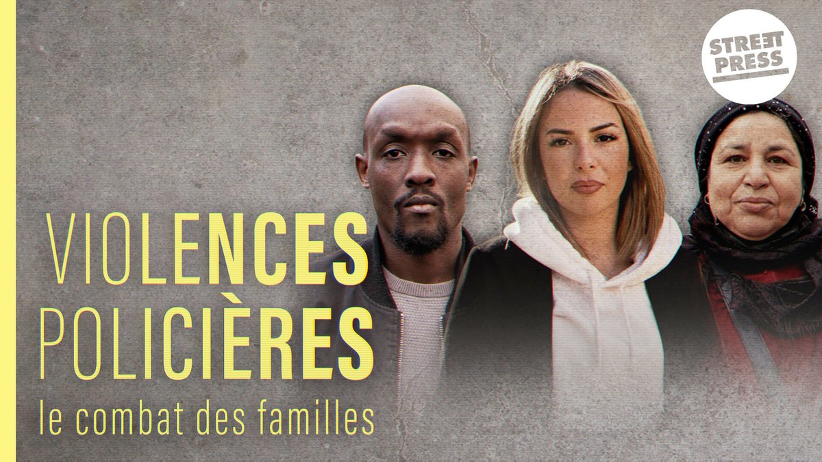 📺 Le nouveau docu de StreetPress est dispo sur Slash. 📄 Violences policières : le combat des familles 📹 Réal : Inès Belgacem ➡️