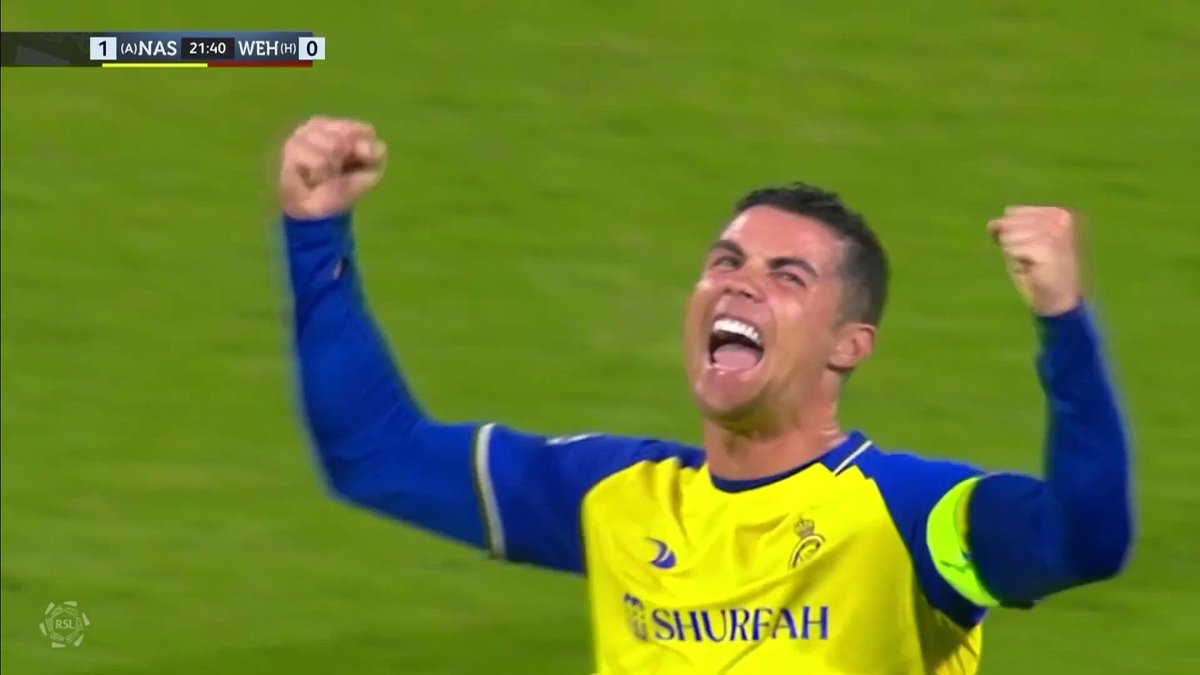 Ronaldo making it look easy, what a finish! 💥